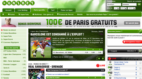 Bookmaker Unibet